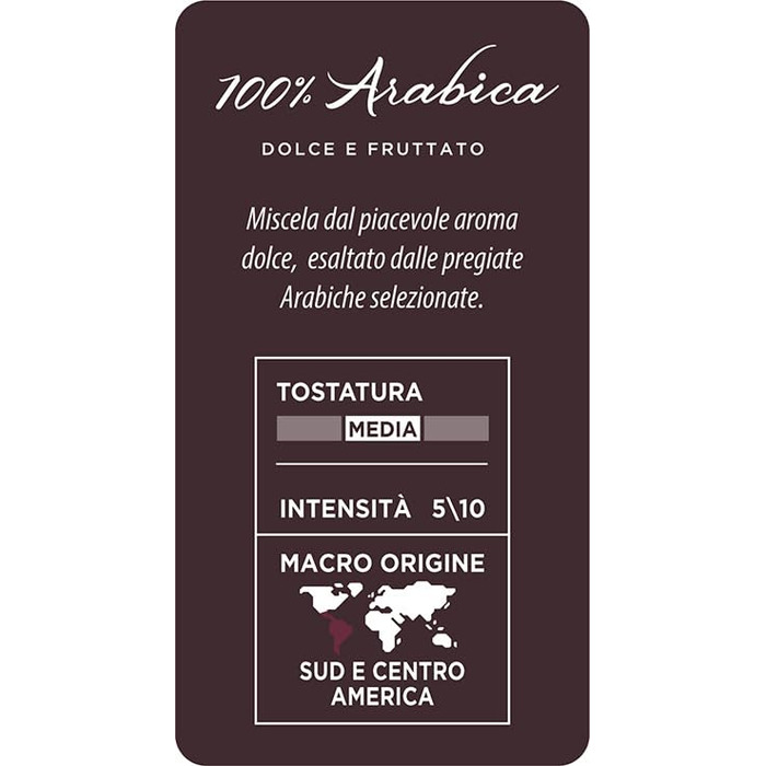 Кава в зернах Caffè Mauro Torrefazione 100% Арабіка, середній обсмаження, інтенсивність 5/10, Італія, 1 кг