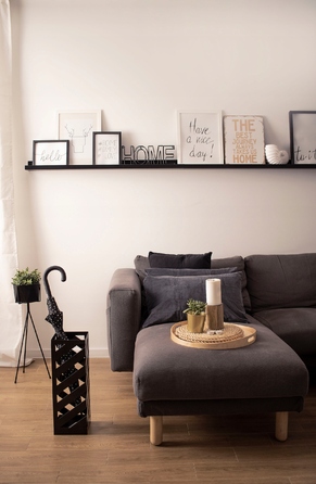 Підставка для парасольок Alplast, метал, білий/чорний