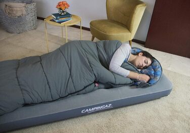 Надувне ліжко Campingaz Quickbed Single для відпочинку на природі та вдома - 188 x 74 x 19 см, до 148 кг