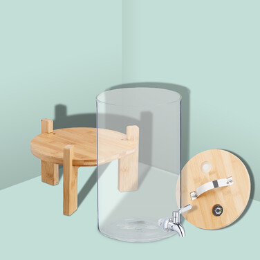 Relaxdays Beverage Dispenser for Cold & Hot Drinks