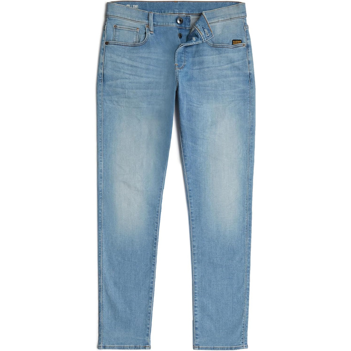 Джинси чоловічі G-Star 3301 Slim - вузькі, класичний синій колір