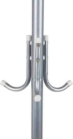 Mind Reader Alloy Collection Coat Rack with 11 Hooks, Metal, Silver