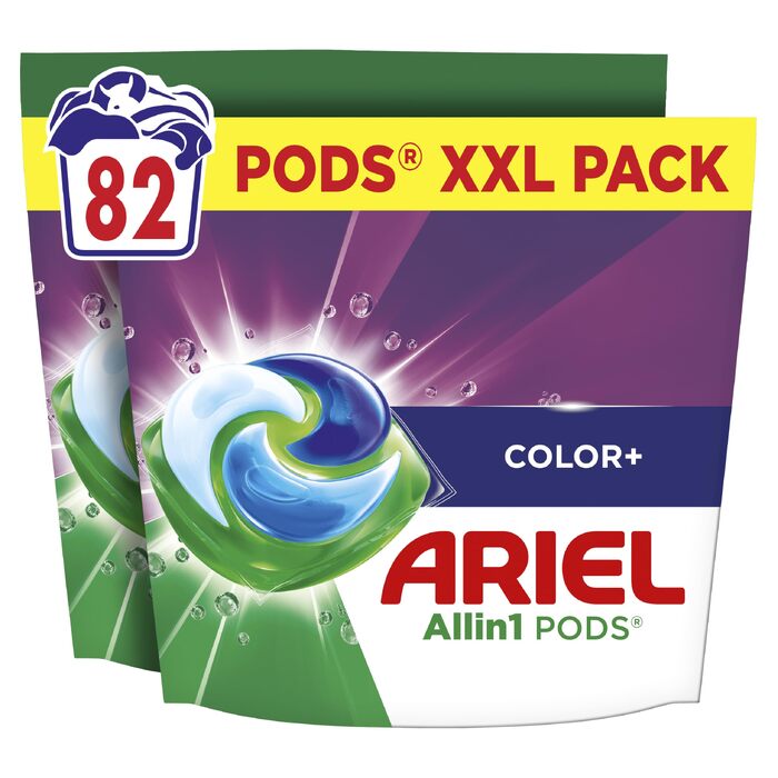 Капсули для прання кольорових речей Ariel Color+, 82 шт