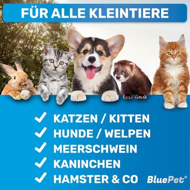 Щітка для собак та котів BluePet для довгої шерсті - видаляє підшерсток, ковтуни та вузли. Версія 2.0 з кнопкою для очищення. Для щоденного використання (Блакитна) (Міні Рожева)