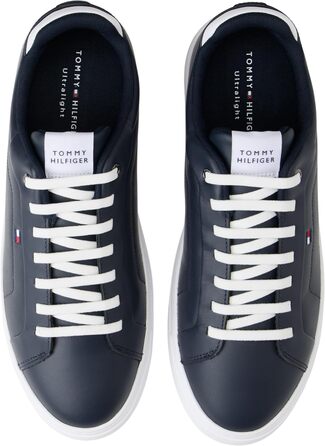 Чоловічі кросівки Tommy Hilfiger Icon Court Light ESS Fm0fm05678, низькі, блакитний (42 EU)