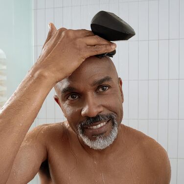 MANSCAPED® The Dome Shaver™ PRO Head Shaver for Men, 5 rotating SkinSafe® blades with FlexAdjust Technology, waterproof, USB-C/Inductive charging, battery-powered, travel lock