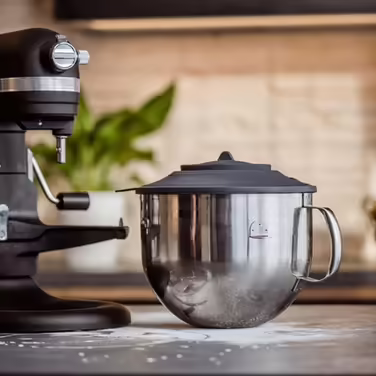 Kitty Professional Silicone Professional Food Cover Lids, compatible with KitchenAid* 6.6 and 6.9 Liter