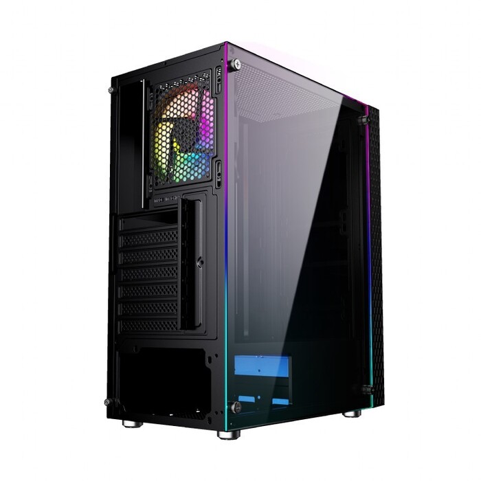Корпус Gembird CCC-FC-2500 Midi Tower, чорний