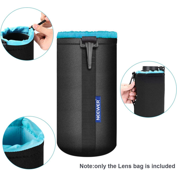 Рюкзак для камери NEEWER Pro водонепроникний, з захистом від ударів, з регулюванням, з м'якою підкладкою, з захистом від крадіжок, з кодовим замком, сумісний з DJI Drone, DSLR, штативами, спалахами, об'єктивами та іншим аксесуаром (9.8 x 7.1 x 3.1 дюймів,