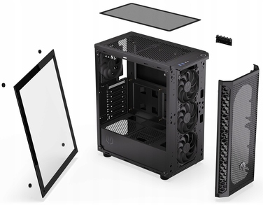 Корпус Endorfy Signum 300 Air Midi Tower, чорний