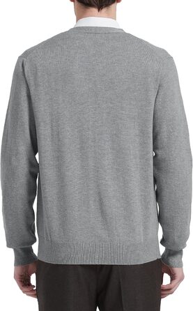 Чоловічий кардиган Kallspin з вовняної суміші, сірий, розмір L