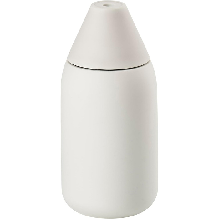 Zone Denmark Dish Soap Dispenser Kitchen, Soap Dispenser, Dish Soap Dispenser, Easy Refill & Easy Dosing, Ø 7 cm, Height 15 cm, Capacity 300 ml, Warm Grey (Gray)