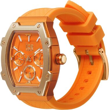 Жіночий годинник Ice-Watch Ice Boliday з силіконовим ремінцем, розмір Small, помаранчевий