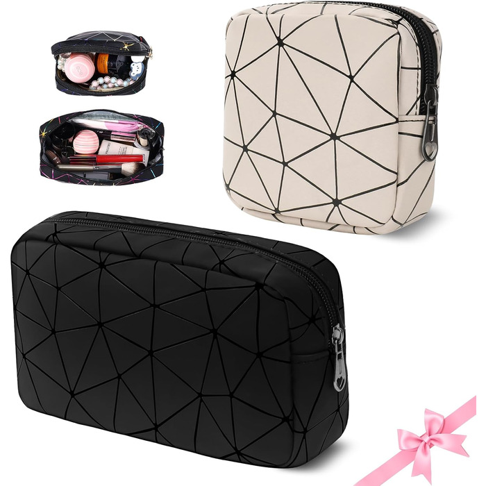 Набір косметичок Desing Wish: 2 шт. (міні + велика) – для подорожей та дому