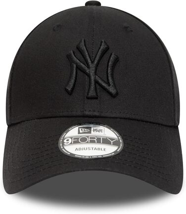 Кепка New Era New York Yankees 9forty Adjustable - League Essential, чорна