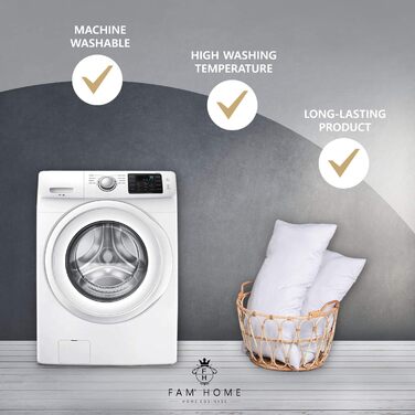 FAM Home Comforter Set 200x220 4 Seasons Washable | Stepped Comforter with 2 Separate Comforters | Blanket Antiallergic for Allergy Sufferers | Summer Blanket and Autumn Blanket… 200x220 cm 4 Seasons Blanket