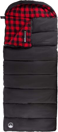 Сплячий мішок Wakeman - легкий, кокон, 0°C, з капюшоном та чохлом для походу, кемпінгу та хайкінгу (Navy)