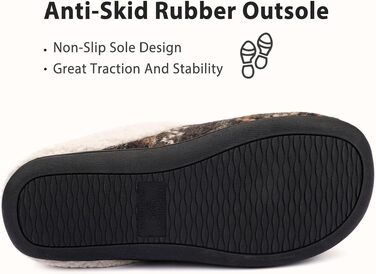 Жіночі теплі домашні капці ULTRAIDEAS з плюшу та піною з пам'яттю (Memory Foam), сірі, розмір 39.5 EU