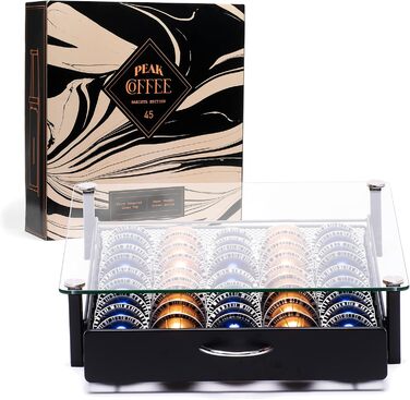 Підставка для капсул Nespresso Vertuo Peak Kaffee - 70 шт. (45 касет) - Організатор для капсул Vertuo Line