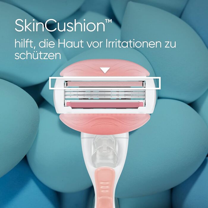 Жіноча бритва Gillette Venus Comfortglide Spa Breeze, рожева (бритва + 4 смінних касети)