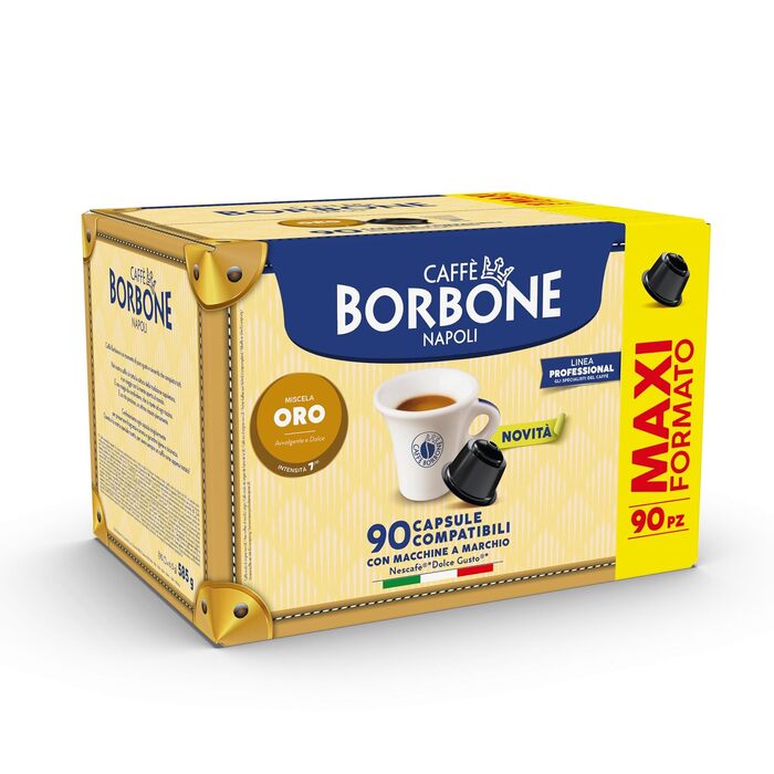 Кава Caffè Borbone Gold сумісна з Nescafé Dolce Gusto, капсули, 90 шт