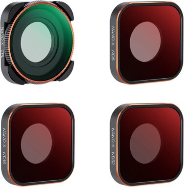 Набір фільтрів K&F Concept ND/CPL для GoPro Hero 13/12/11/10/9 Black (6 шт.)