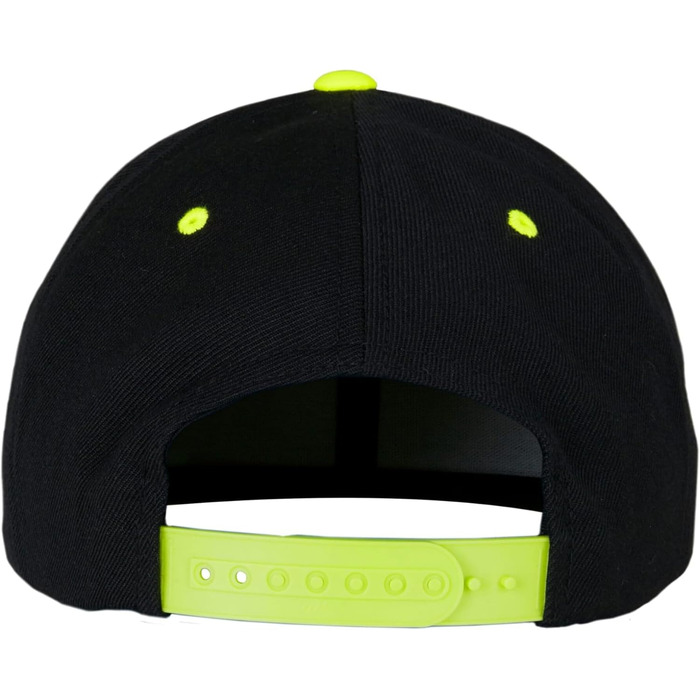 Кепка Flexfit унісекс з квітковим принтом, кепка для жінок та чоловіків, 2 кольори, універсальний розмір (Black/Neonyellow)