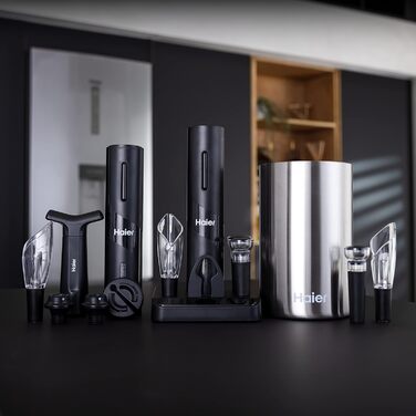 Охолоджувач для вина Haier Premium Collection - нержавіюча сталь, для дому та свят