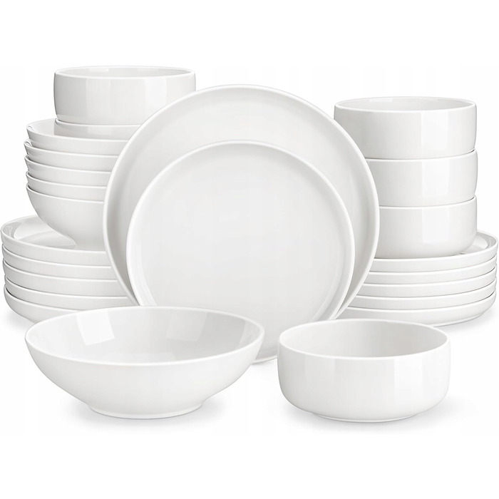 Обідній набір MALACASA серія Leah на 6 осіб, 24 предмети