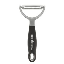 Овочечистка Microplane Profi Y пряма, нержавіюча сталь, для фруктів та овочів (Julienne)