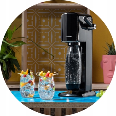 Сифон для газування води SodaStream ART + балон CO2 + пляшка 1 л