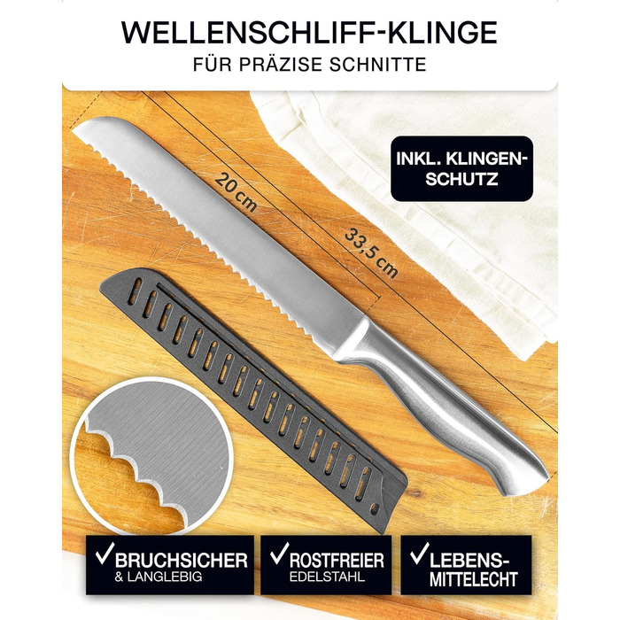 Гранітний млинок для спецій з товкачем, щіткою для чищення, рецептами песто та дерев'яним підставкою – 350 мл, товкач 20 см