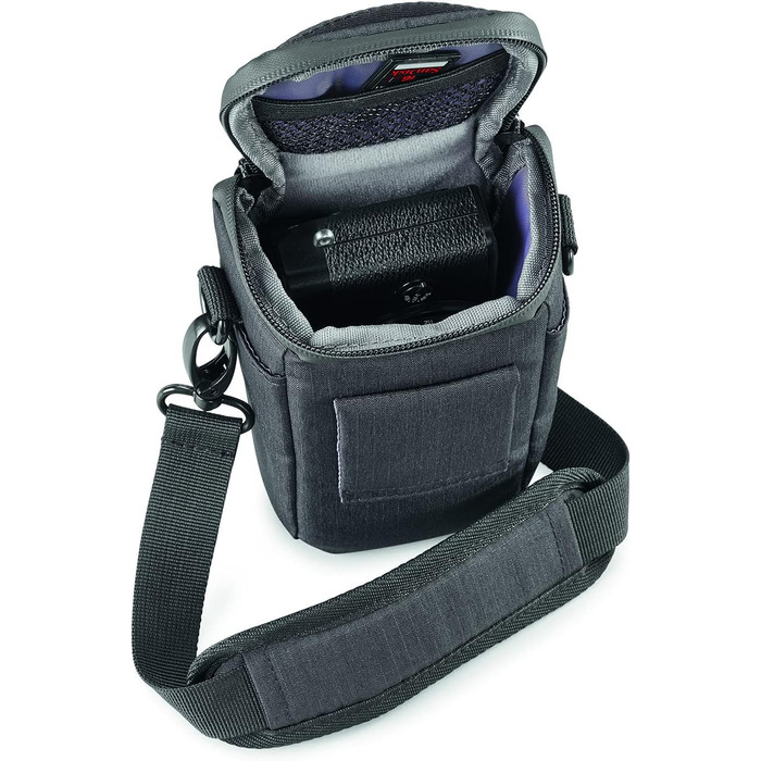 Сумка для камери Cullmann Malaga Vario 400 з регульованим ремінцем (Блакитна, 70x120x60 мм)