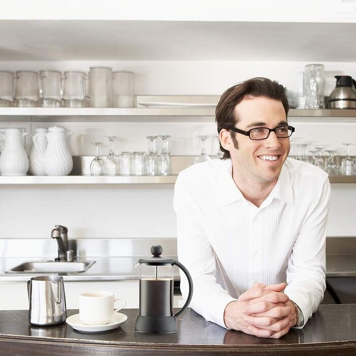 Френч-прес Easyworkz Eclipse 350 мл з боросилікатного скла