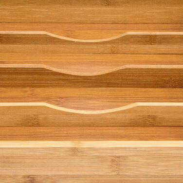 Relaxdays Cutlery Box Bamboo 34x25x4.5cm