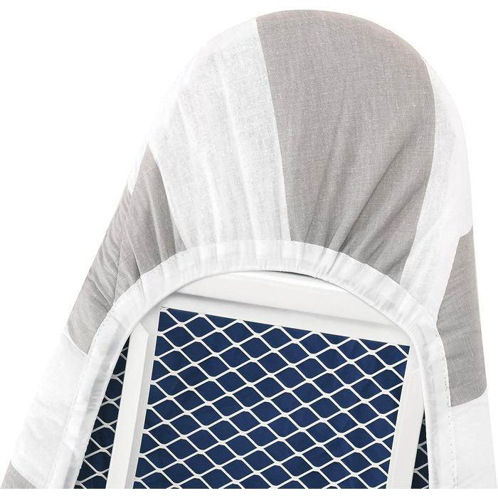 Прасувальна дошка Whitmor 6880–5544-stripes з двома боковинами, сіра/блакитна