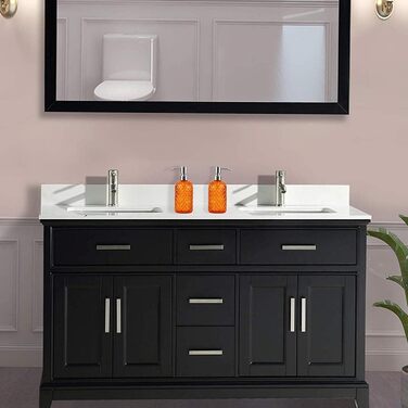 Дозатор мила для ванної та кухні зі скла та нержавіючої сталі 304 (Помаранчевий, 2 шт.)