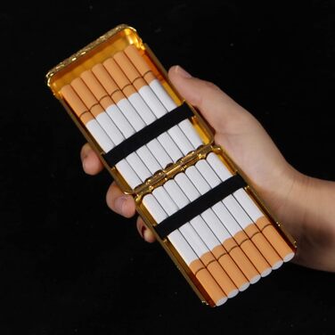 Металеве тютюнопакувальник Peaky Blinders для 14 сигарет (золотий)