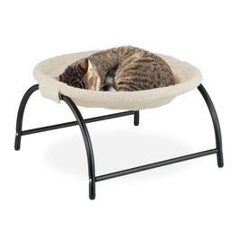Relaxdays Стоячий котячий гамак з плюшем