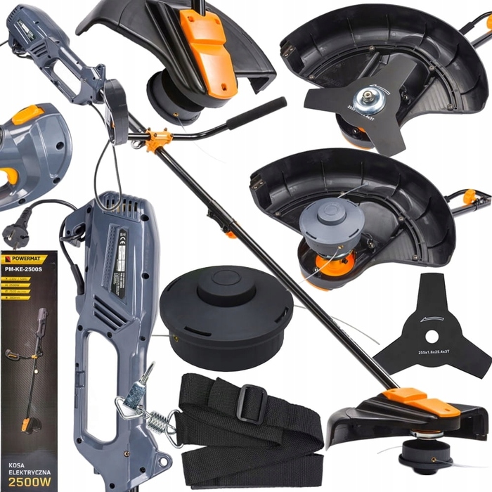 Електричний тример Powermat 2500 Вт, 38 см, 6,7 кг