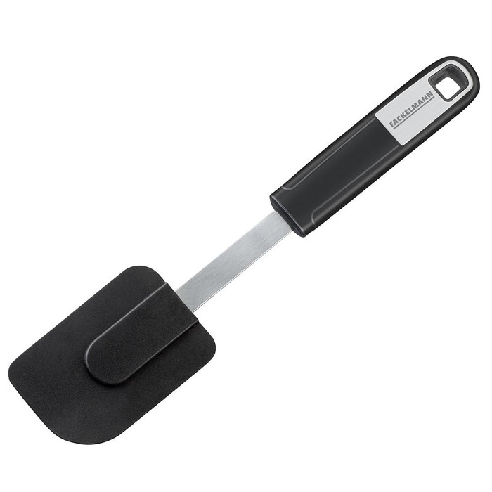 Міксер Fackelmann SENSE 26 см - віночок для посуду з антипригарним покриттям, з м'яким зручним руків'ям, срібно-чорний, 1 шт.