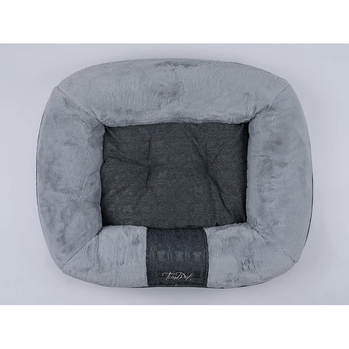 LunaLounge Snuggle Bed for Dogs and Cats in 3 Sizes and Colors (L, Grey)