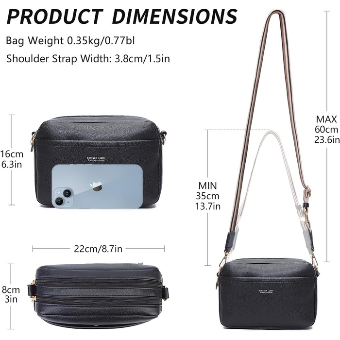 Сумка жіноча через плече Leder Umhängetasche червона з широким ременем кросбоді. Маленька сумка месенджер для жінок