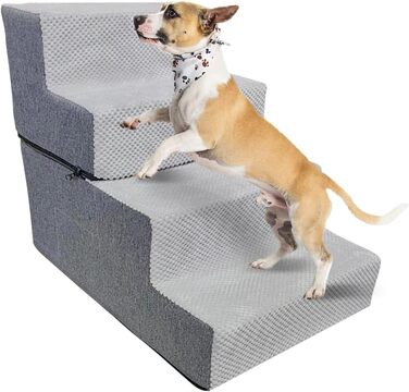 Сходинка для собак та котів Galatée: зручна та безпечна драбинка для дому (4 сходинки)
