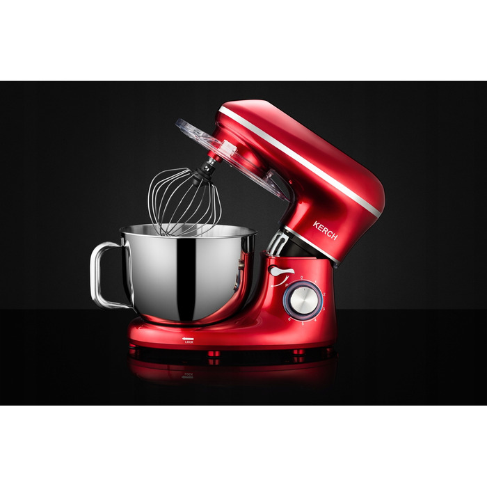 Кухонний комбайн Kerch MYCHEF 4000 Вт, червоний
