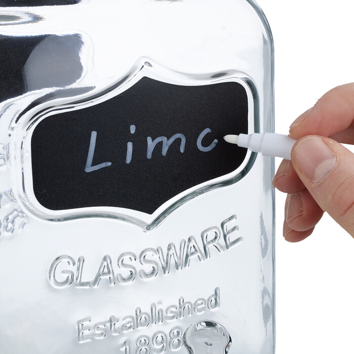 Relaxdays 2-Piece Drink Dispenser with Stand, 4L