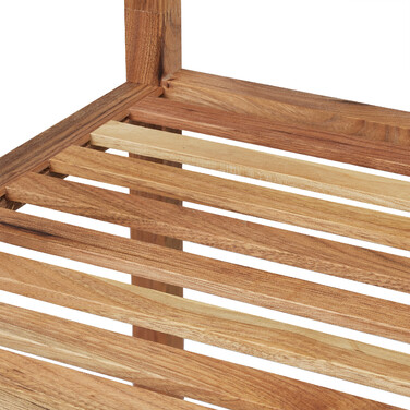 Relaxdays Walnut 3-Tier Shelf