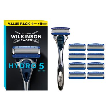 Стартовий набір бритв Wilkinson Sword Hydro 5: бритва та 12 смінних касет