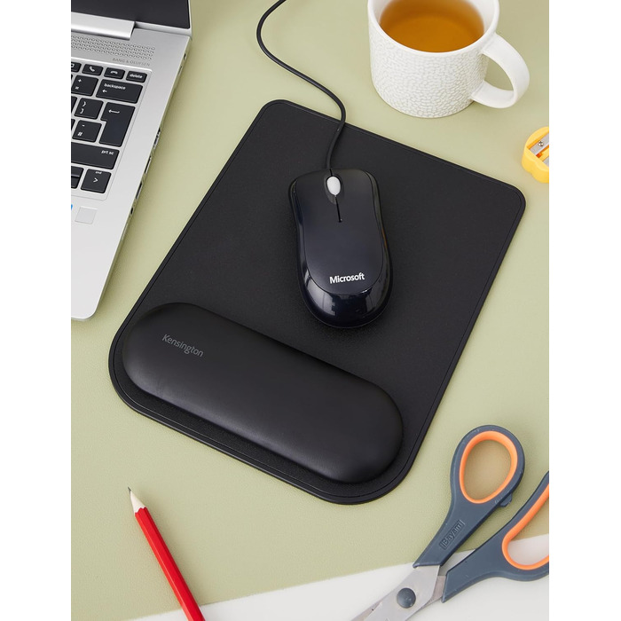 Підставка для зап'ястя Kensington ErgoSoft K52802WW (для миші, чорна)