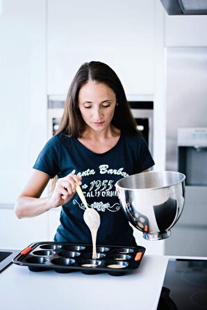 Форма для мадлен Le Creuset, антипригарна, на 12 шт., стійка до закваски, вуглецева сталь, антрацит/помаранчева
